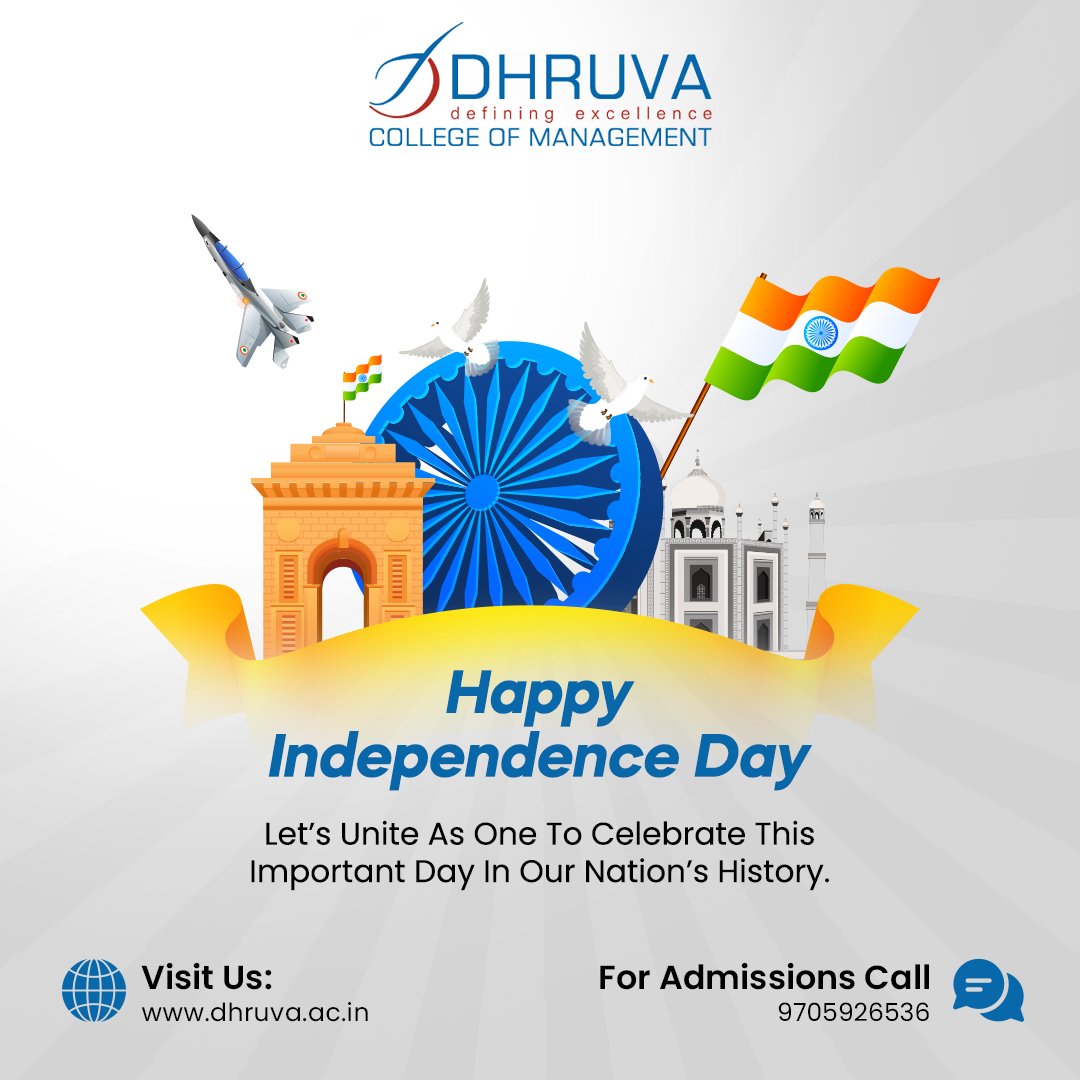 Dhruva College of Management aims to prepare the youth of our nation who can proudly represent our core values on a global map. 

#servicetothenation #nationbuilding #proudindian  #dhruvacollegeofmanagement