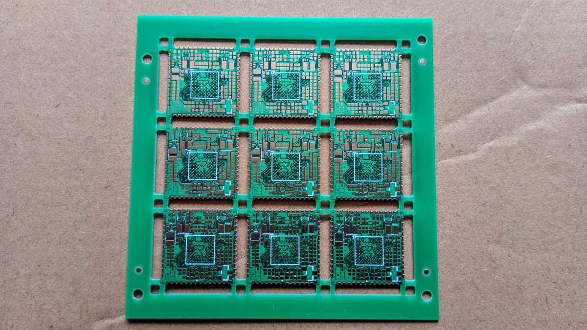 ReimuNotMoe's tweet photo. A new batch of PCB of the #X1501 Pico SoM has arrived. They're for the #LoShark. https://t.co/mbty89jU2J