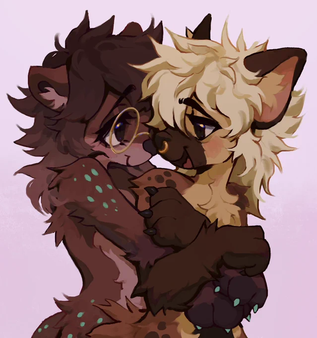 Absolutely ADORABLE commission from  of me and my wife   