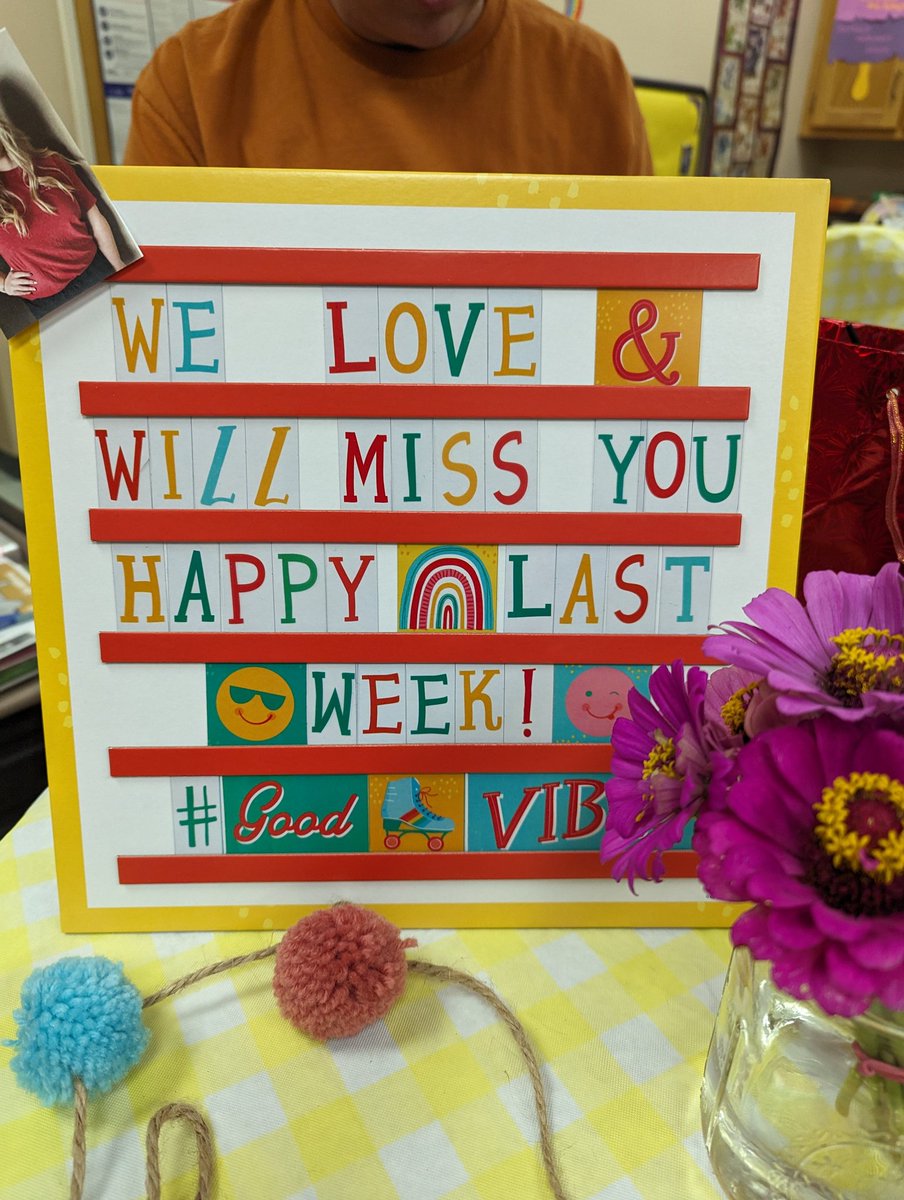 ReaderRBS's tweet photo. Saying goodbye to Abby, my good friend and colleague at Centralia Public Library is sad but @WestminsterMO is getting a great new student, who plans to major in education! 😍 #publiclibraries #college #education #teacherlife https://t.co/Zun41nyrWG