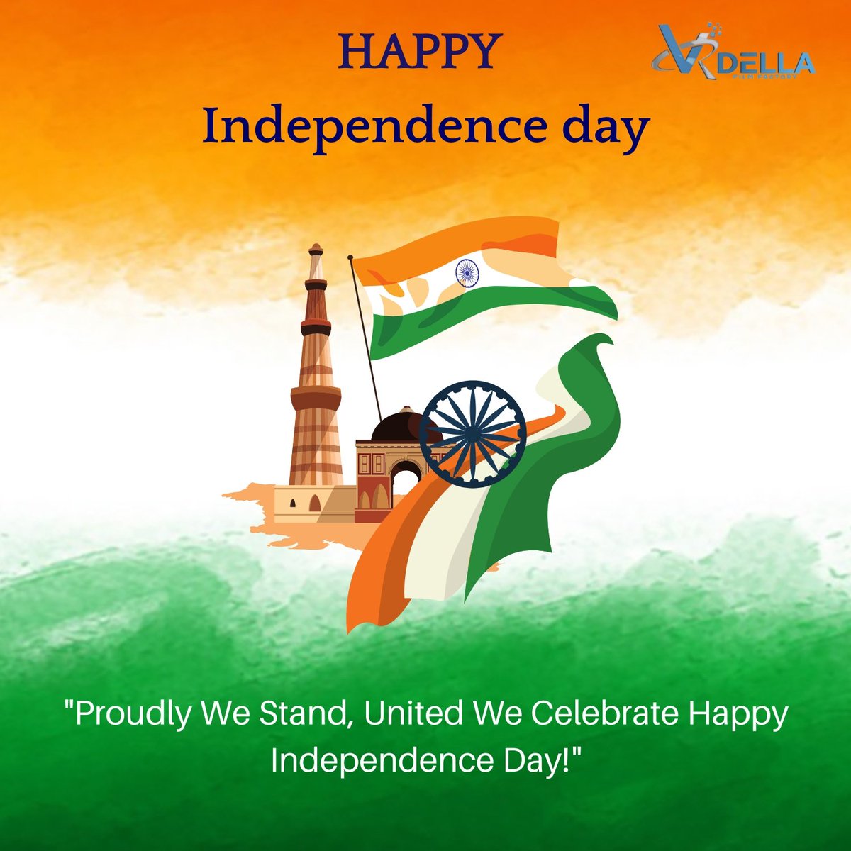 VRDellaFilmfac1's tweet photo. 🇮🇳 Celebrating 77 Glorious Years of Independence! 🎉 

Let's unite in the spirit of freedom and progress as we mark this special day. Here's to the past that shaped us, the present that empowers us, and the future that awaits us. 

Happy Independence Day! 🇮🇳✨

#IndependenceDay https://t.co/iF4HKJDOaW