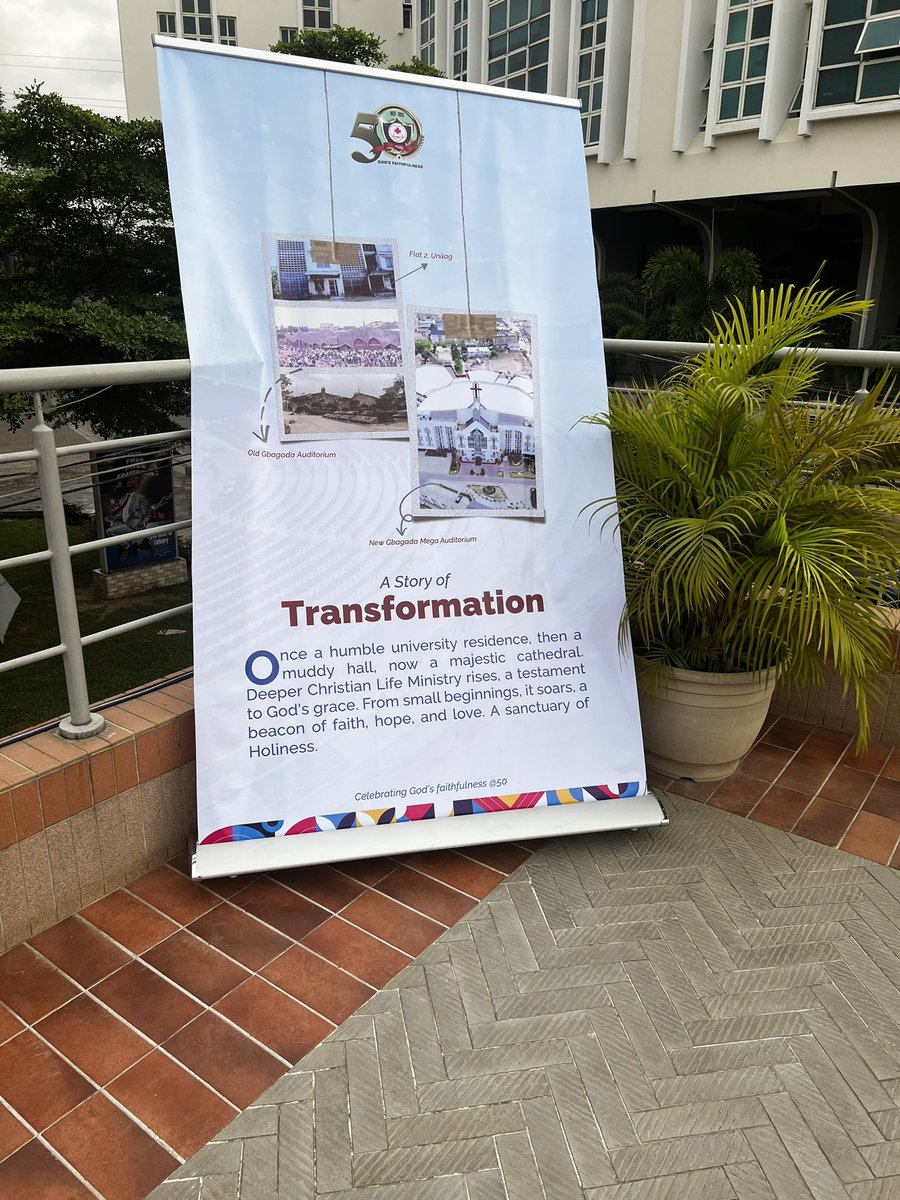saxfreak's tweet photo. This story of transformation is huge #DeeperLifeAt50 https://t.co/oLaQFInekK