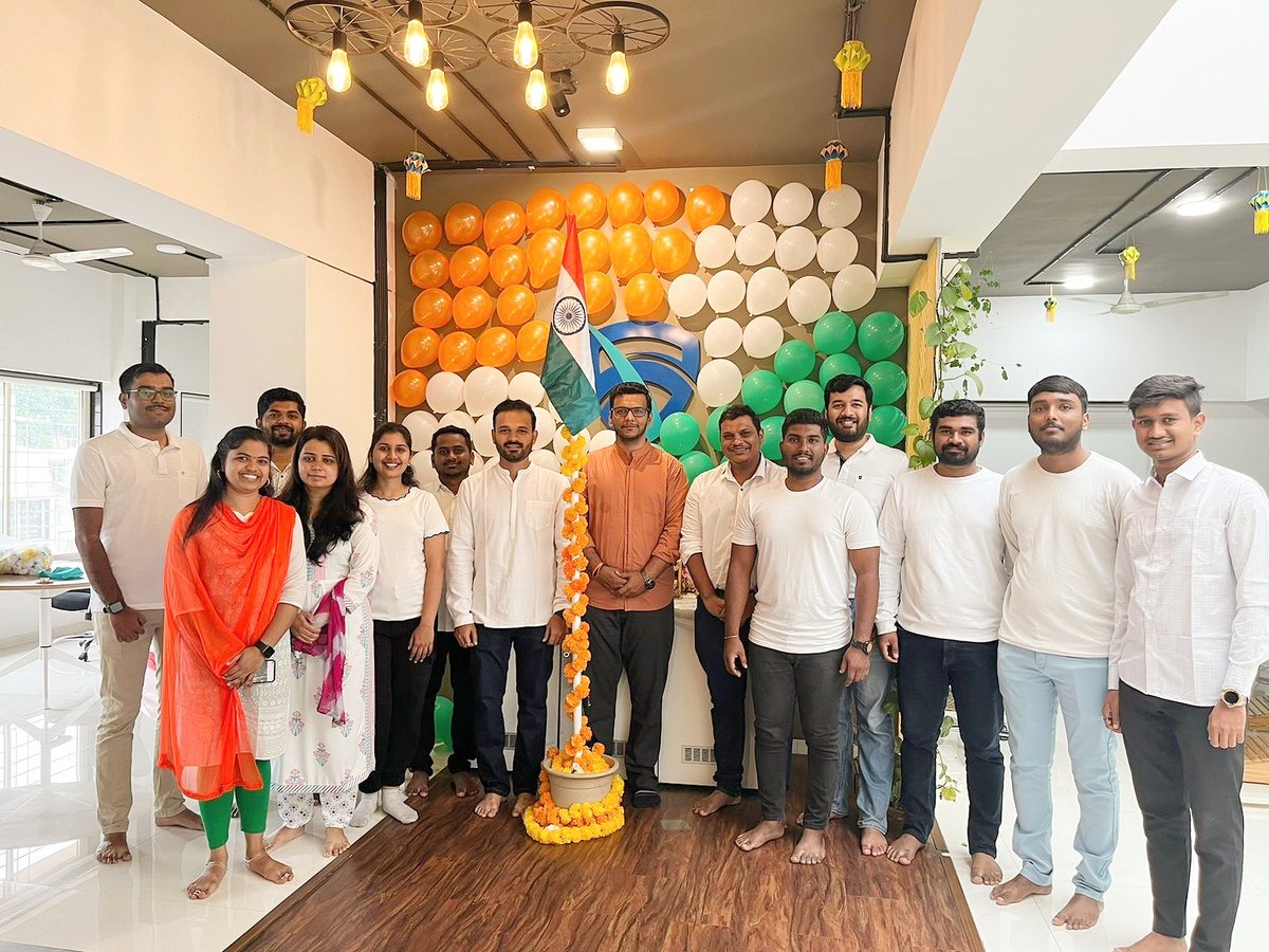 VoidStarIndia's tweet photo. We have entered the 77th year of #independence!

Admiring the sacrifices made by our ancestors who freed our nation from colonial rule, #India has made significant progress. Today #India ranks 5th in the global economy and technology plays a pivotal role in economic growth. https://t.co/PsVa9VhVfe