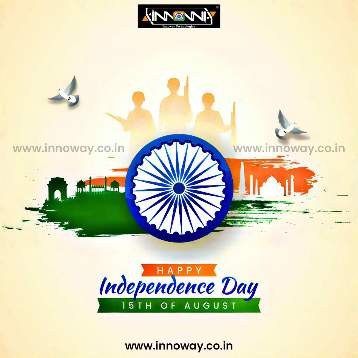 innoway_tech's tweet photo. #Innoway #Wishes you a very #HappyIndependenceDay2023
#IndependenceDayIndia #HappyIndependenceDay #India
#भारतीय_स्वातंत्रता_दिनाच्या_हार्दिक_शुभेच्छा #भारतीय_स्वातंत्रता_दिन
🫡🇮🇳🇮🇳🇮🇳🫡 #जय_भारत #जय_हिंद https://t.co/dZ6buAPBPH