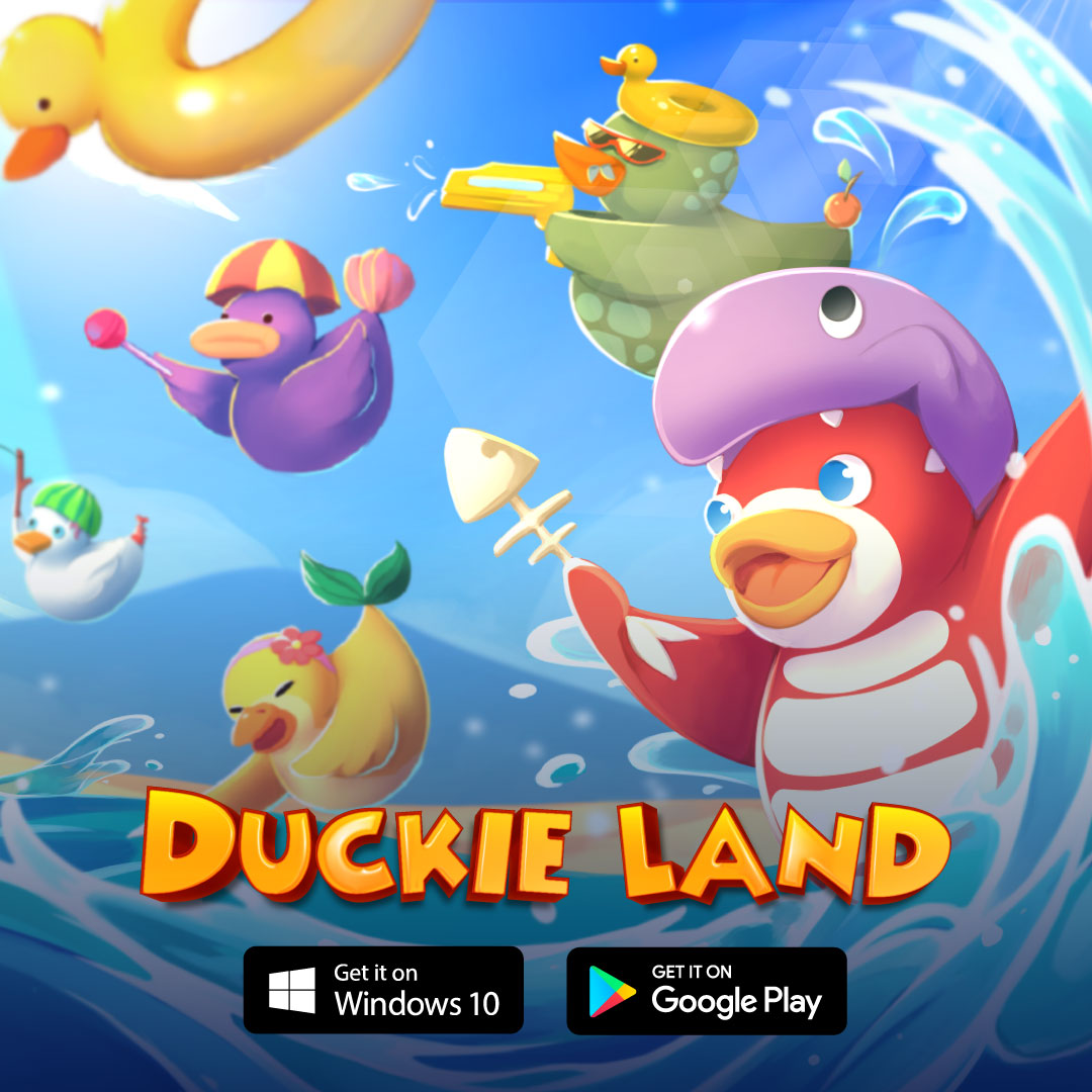 Who's ready to start summertime with #DuckieLand ??? Download Duckie Land now for FREE !! duckie.land
