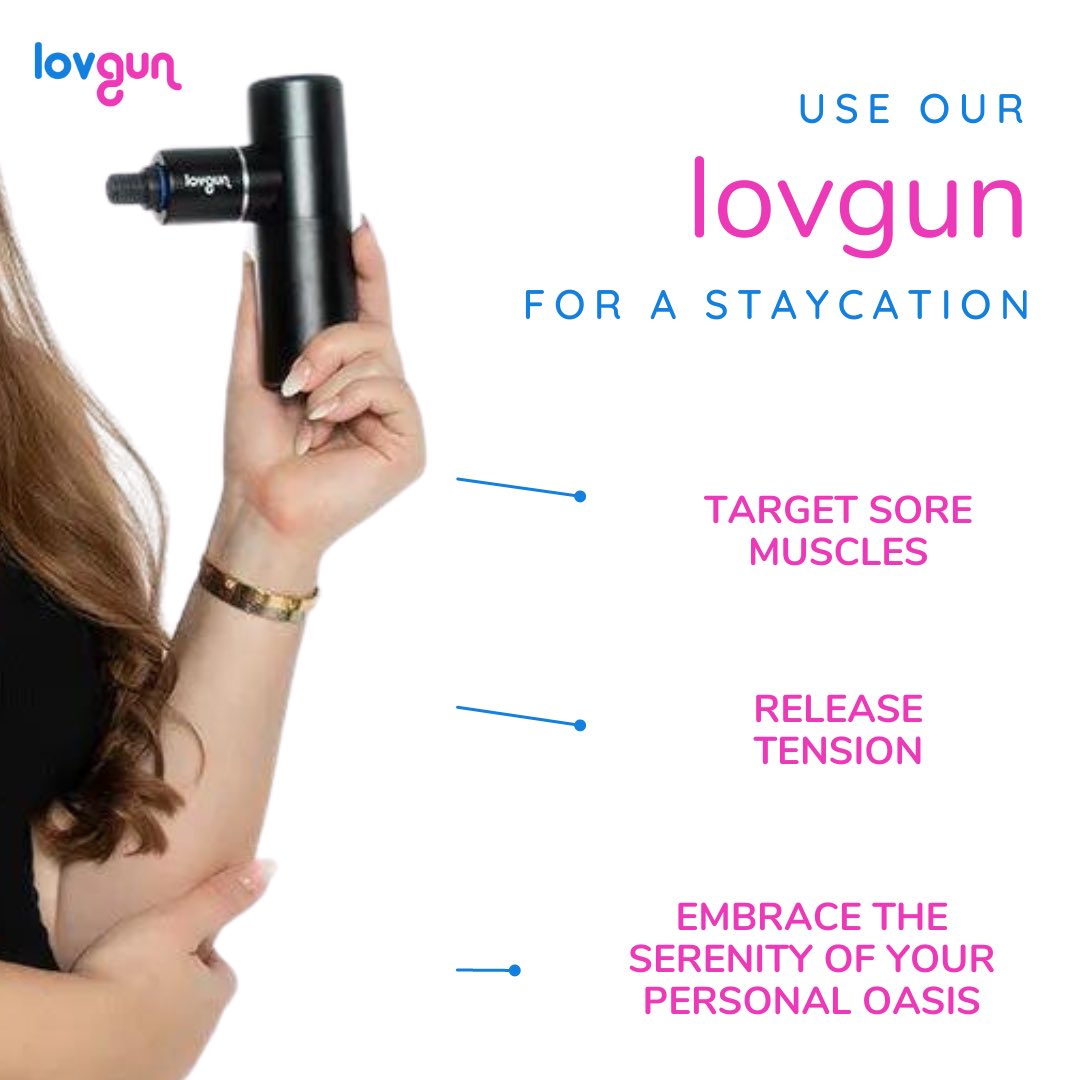 Relax and rejuvenate without leaving the comfort of your own home with our powerful massage gun!  lovgun.com/collections/ma… Use code “dani” for 20% off all massagers 💖 @akaDaniDaniels #lovgun #massagegun #muscles #therapy #pleasure #adult #couples