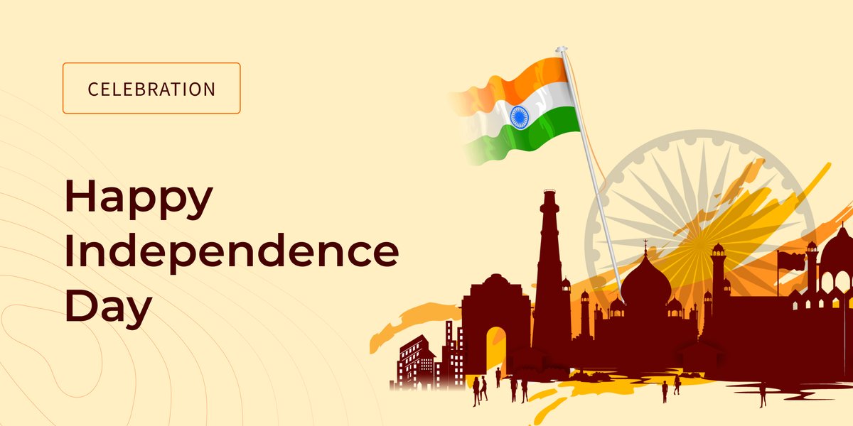 🇮🇳 Celebrating the spirit of freedom, unity, and progress on this special day. Wishing everyone a very happy 76th Independence Day. May our nation continue to shine brightly and achieve new heights together. 💜💐

#IndependenceDay #freedom #celebration #India #JaiHind 🇮🇳