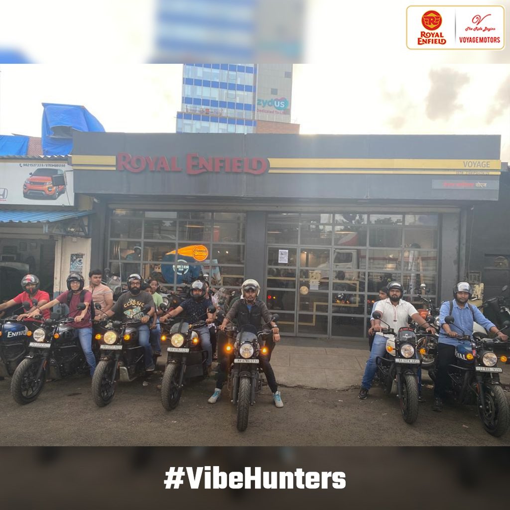 1 Year. 200,000+ #VibeHunters on the streets across the globe.
Happy Hunting!

It’s Meet-up….. HunterMeetup

We Voyage team delivered more than 600 bikes in 1 year..!!

#OneYearOfHunting #Hunter350 #VibeHunter #AShotOfMotorcycling #RoyalEnfield #RidePure #PureMotorcycling