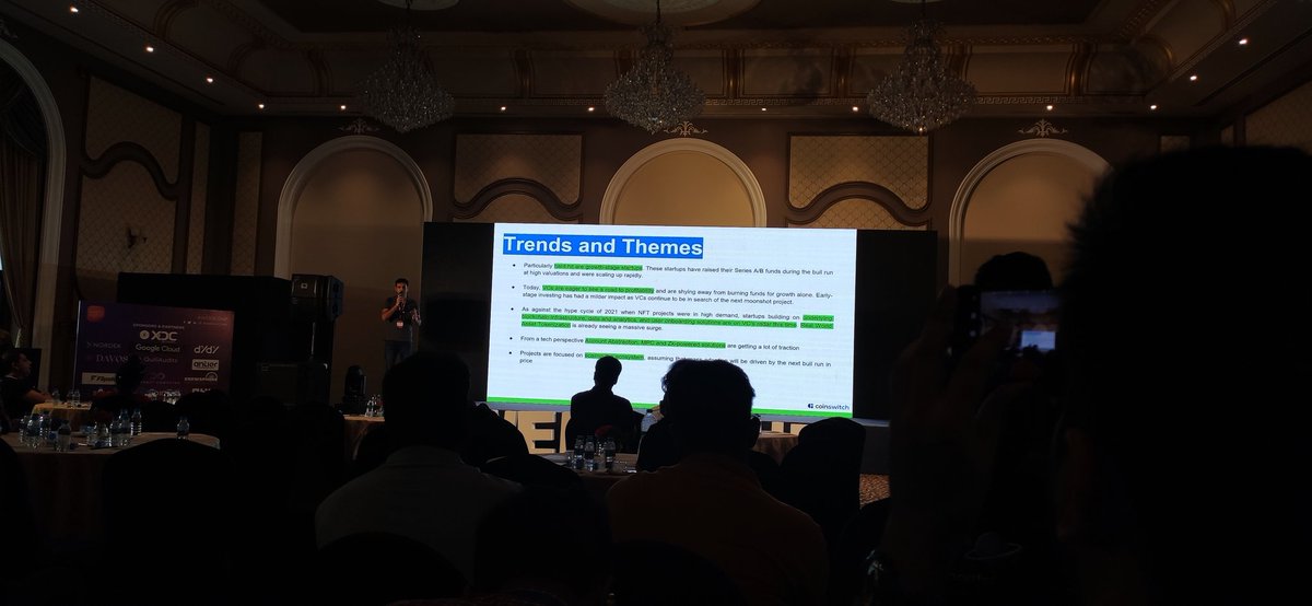 dhruvkagarwal's tweet photo. Day 3 WebConf. It was amazing. Learned many new things about dev in Web3, also about fund raising , trends and patterns of Web3. 🚀🚀 #Web3Conf https://t.co/HxO0YivheO