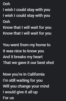 queenjenruby's tweet photo. FOR US by V
complete lyrics
#Layover_V #ForUsbyV https://t.co/dbgI2q1qNI