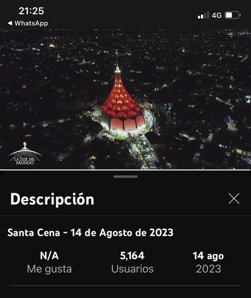 AbnerGarza's tweet photo. Si dicen que son “7 MILLONES” de miembros #LLDM y solo “400 mil” están en la HP en la #santacena2023 ¿porque solo hay 5,164 viendo la transmisión por YouTube? 🤔🤔🤔 alguien está MINTIENDO descaradamente. https://t.co/ce044fO61L