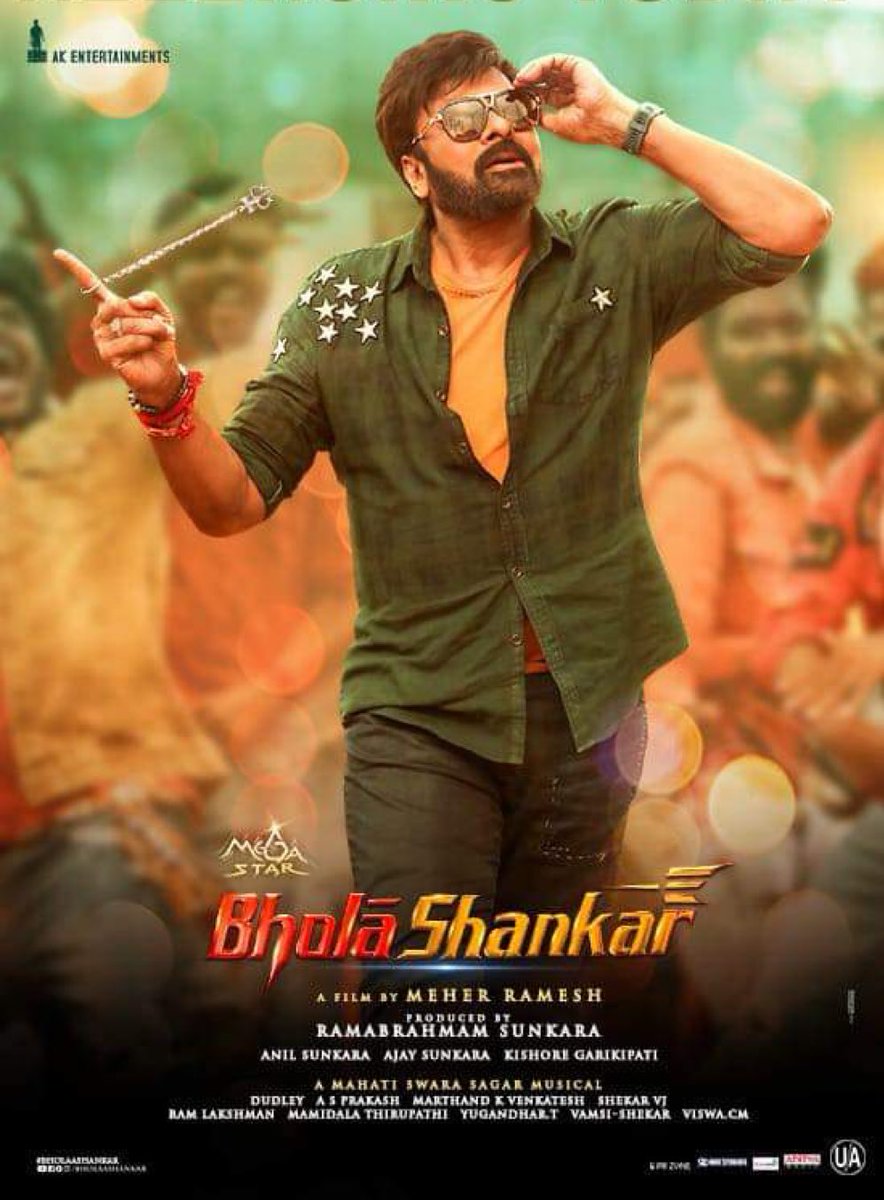 #BholaaShankar: It would be an understatement to call it a crash. Monday Share in entire Telugu states is hardly ₹18 Lakhs! One of the Biggest Disasters ever in Telugu Cinema History and the Biggest Failure of this Century for #Chiranjeevi.