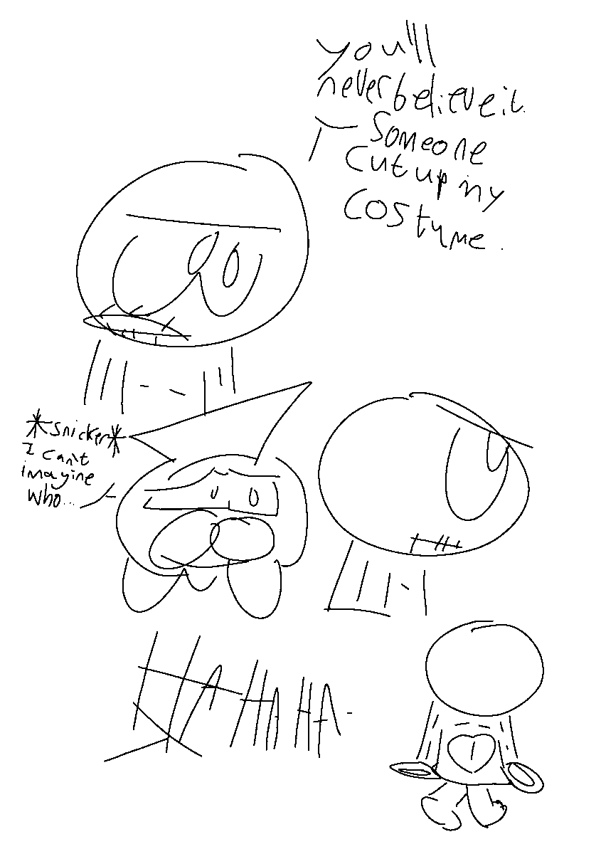 spooky_nope's tweet photo. Ooh, what scoundrel cut up Skid's costume ππ
#problemspooky https://t.co/6sBGS5rOUA