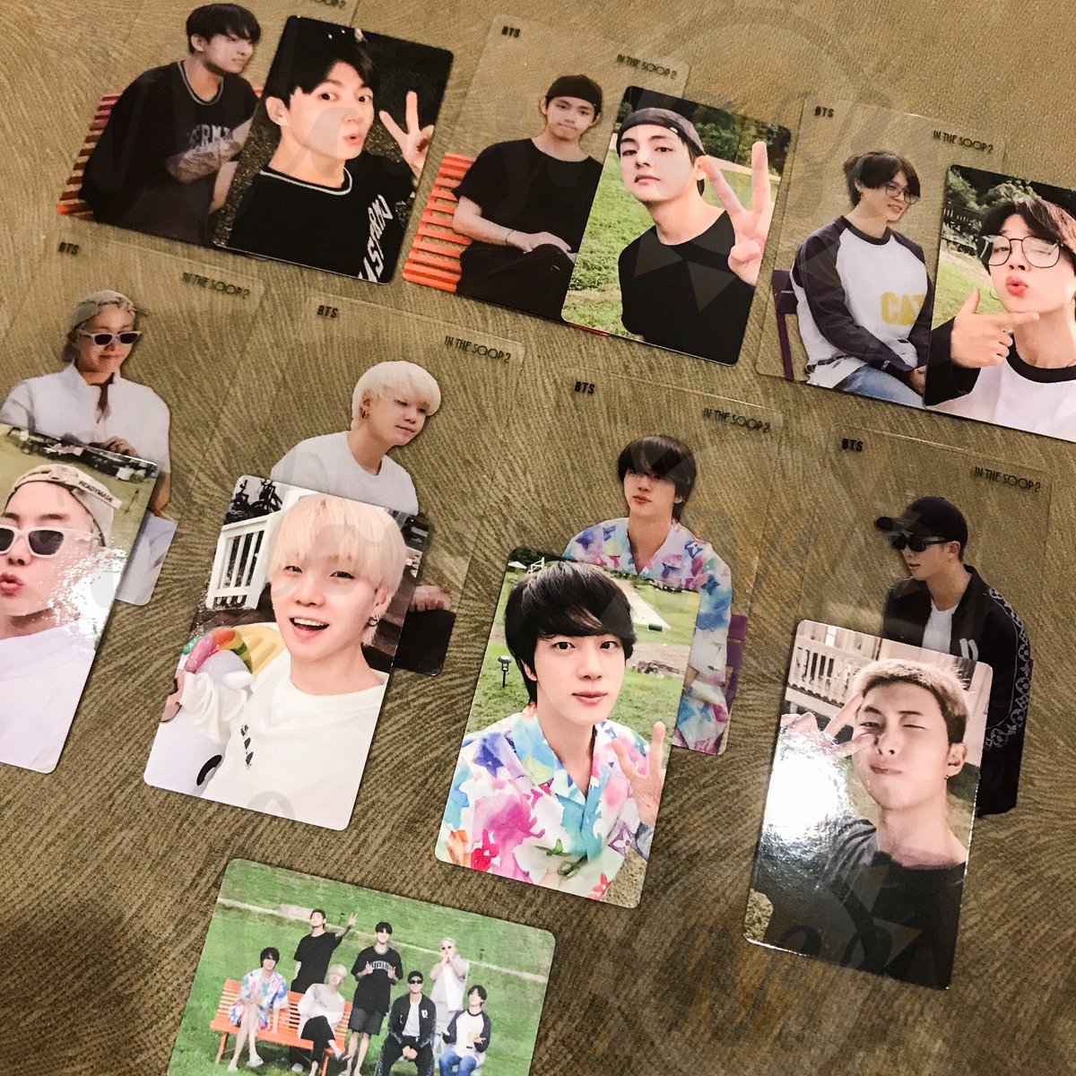 BTS IN THE SOOP 2 Photocard 

💰IDR 40K-85K
🔗Link oren: shp.ee/ycptjv3
📦1 set member (1 pc + 1 transparent pc)
📦1 pvc ot7 photocard

#readystock_wowsnazzy
