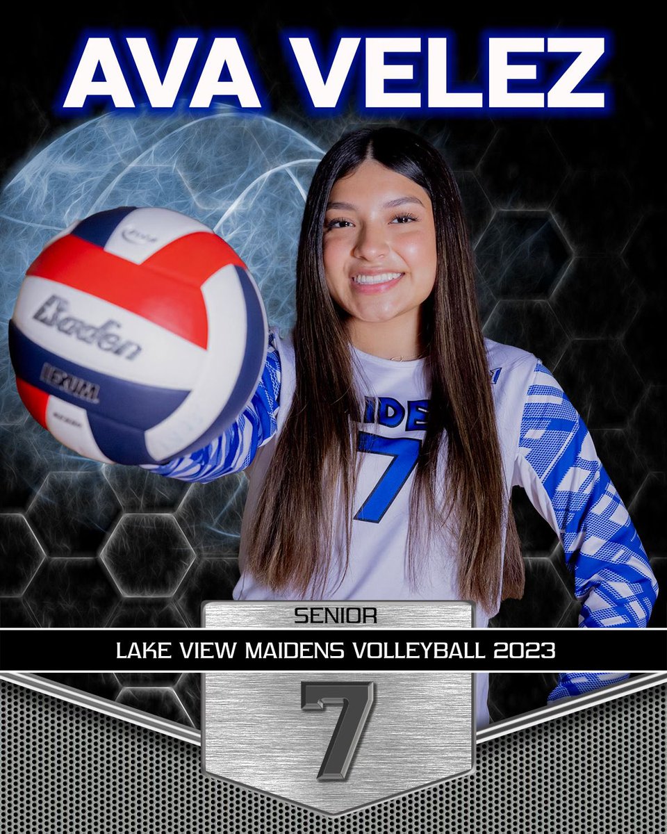 The Lake View Volleyball Player of the Week is Ava Velez! 
Even though she couldn’t play last year due to a major injury, she came back stronger to help the team by being a strong outside hitter. She elevates the team by keeping a positive mindset 
#Hustle #LVUP #northsidepride