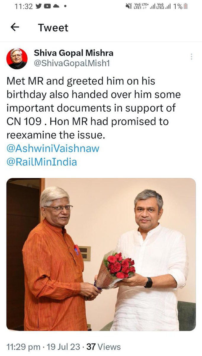 MANISHK60094155's tweet photo. @MayurGa45455184 @ShivaGopalMish1 @HqNrmu @RailMinIndia @AshwiniVaishnaw @AIRF_COMMS @Hqnrmu09 @NRMU_NR *рдЬрдм рддрдХ рд╣рдорд╛рд░реЗ рдорд╕рд┐рд╣рд╛ рдорд╣рд╛рдордВрддреНрд░реА рдЬреА, рд╣рдорд╛рд░реЗ рд╕рд╛рде рд╣реИ рд╣рдо резрежреп рдмреЕрдЪ рдХреЛ рдШрдмрд░рд╛рдиреЗ рдХрд╛ рдХрд╛рдо рдирд╣реА, рдЬрд▓рдж рд╣реА рд╣рдореЗ рдиреНрдпрд╛рдп рдорд┐рд▓рдХрд░, рд╣рдо рд░реЗрд▓реНрд╡реЗ рдореЗ рдиреЛрдХрд░реА рдХрд░рдгреЗ рдУрд░ рдпреБрдирд┐рдпрди рдХрд╛ рдФрд░ рд░реЗрд▓ рдореЗ рдпреЛрдЧрджрд╛рди рджреЗрдЧреЗ,"рдЬрд╛рдХреЛ рд░рд╛рдЦреЗ рд╕рд╛рдЗрдпрд╛рдВ, рдорд╛рд░ рд╕рдХреЗ рди рдХреЛрдп"ЁЯЪйЁЯЪйЁЯЪйЁЯЪйЁЯЪйЁЯЪйЁЯЪй*
*@ShivaGopalMish1 @AIRF_COMMS @Hqnrmu09 @HqNrmu @NRMU_NR #109batch* https://t.co/SBx8nEytlA
