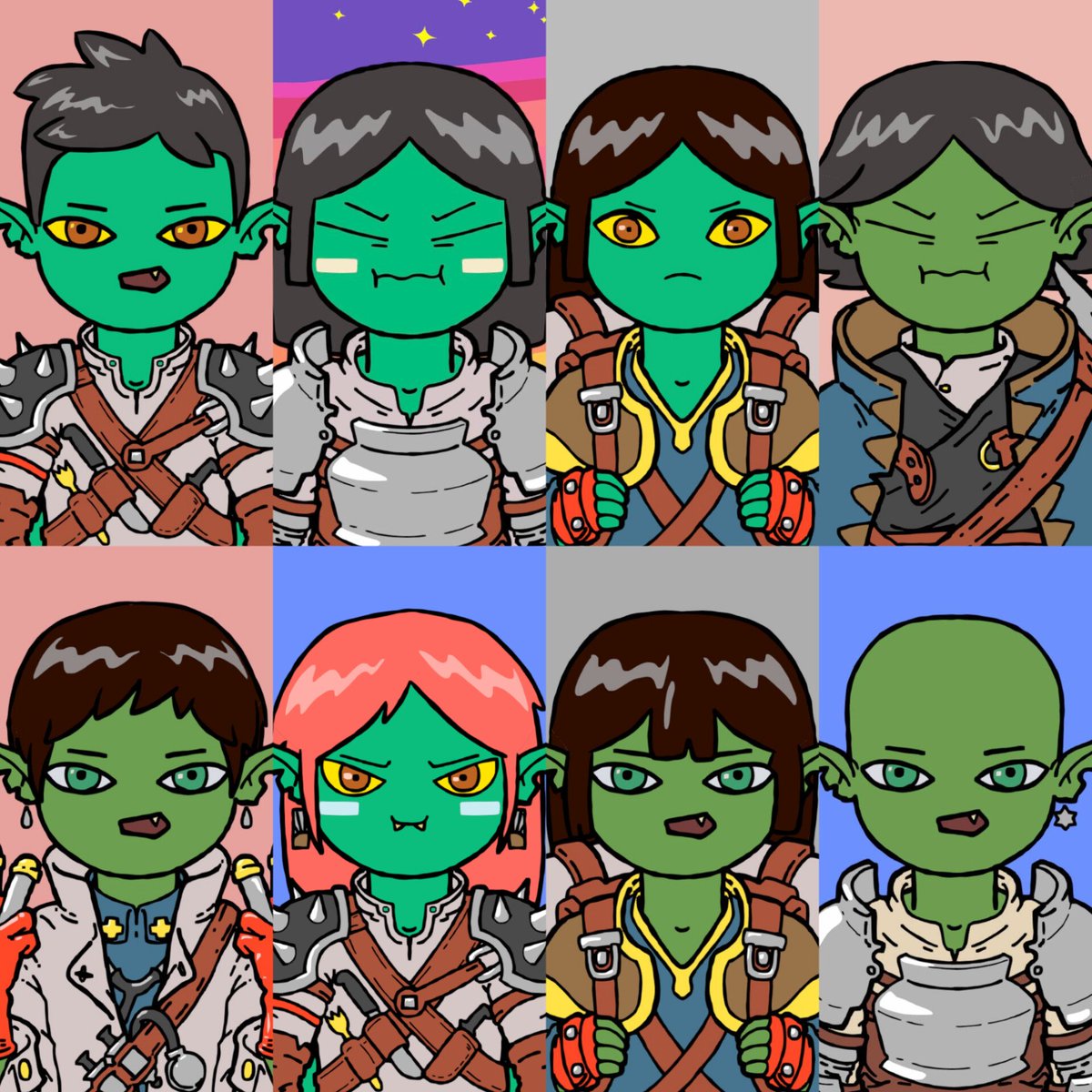 The Goblin crew wishes you a happy day wherever you are⚔⚔

#nft #PulseChain #Hexicans