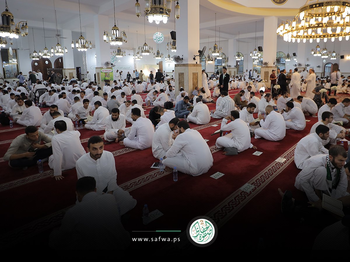 DQWS1995's tweet photo. نور القرآن يضيء غزة
1471 حافظّا وحافظة يسردون كتاب الله على جلسة واحدة، ضمن المشروع القرآني المميز 

#صفوة_الحفاظ2 https://t.co/I9FxLNoIgK