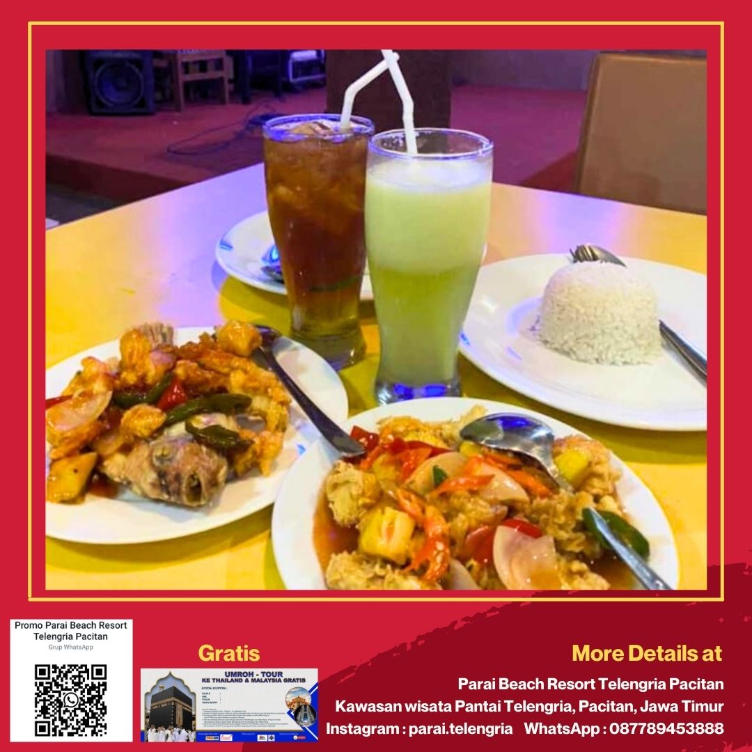 Informasi dan Reservasi 
087789453888
#dinnerpacitan #restopacitan #kulinerpacitan #seaviewrestaurant #paraitelengria