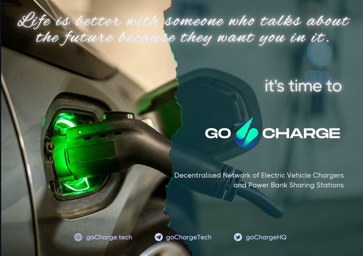 GM everyone
Just because the future matters.
#goChargeHQ #gochargetech #CHARGED
#MultiversX #xPortal #EGLD