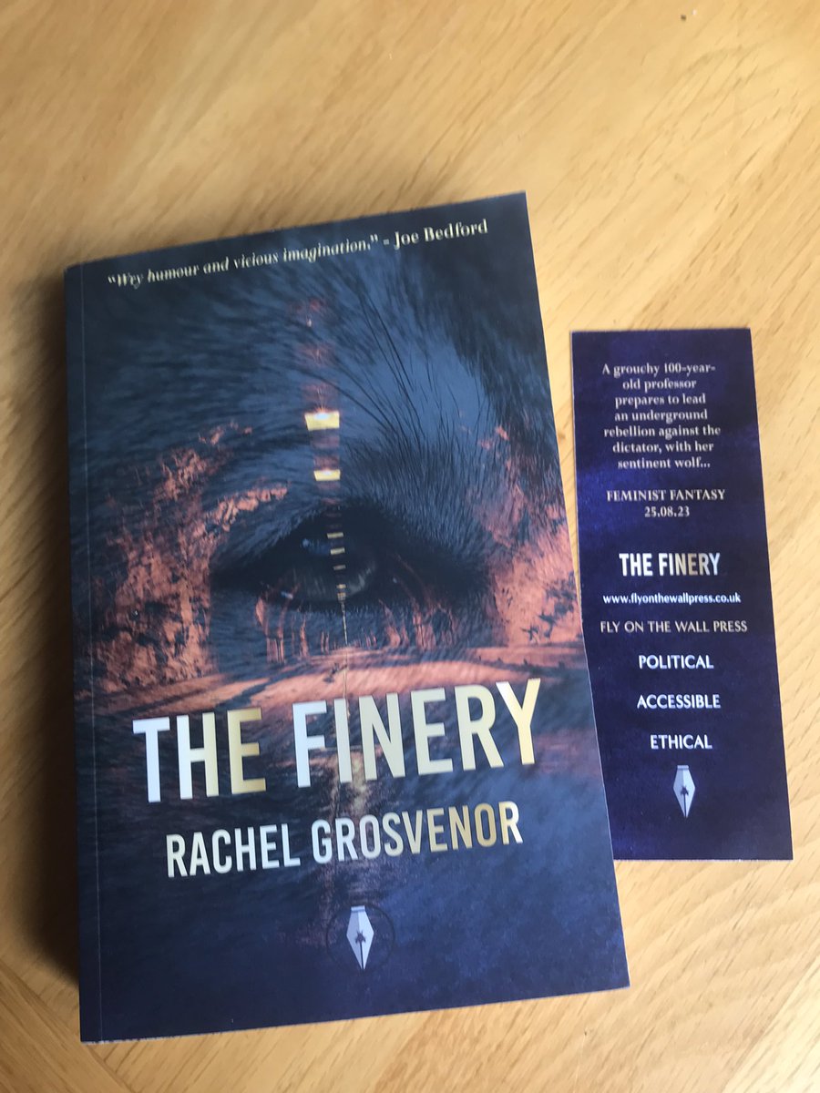 Many thanks to @fly_press for my copy of the fascinating sounding #TheFinery by Rachel Grosvenor 

Out on 25.8.23