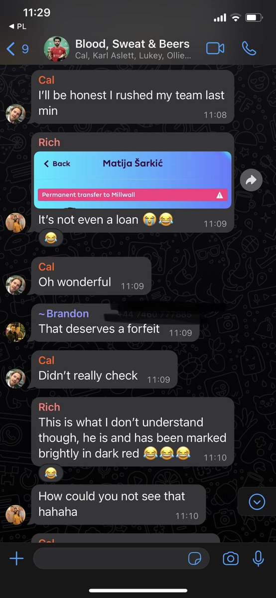Calsays69's tweet photo. “Fuck it. That’ll do.”

Help it make sense 😭

Pt 1/2

#FPL  #FPLCommunity #PremiereLeague https://t.co/BAt1pvTjlX