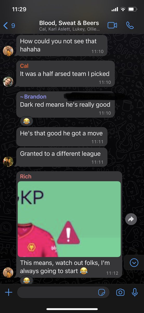 Calsays69's tweet photo. “Fuck it. That’ll do.”

Help it make sense 😭

Pt 1/2

#FPL  #FPLCommunity #PremiereLeague https://t.co/BAt1pvTjlX