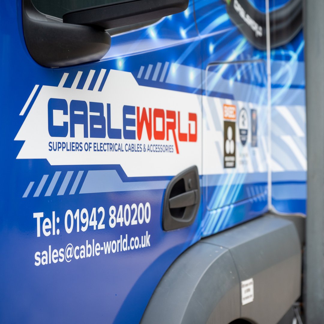 cableworldltd's tweet photo. We are thrilled to announce an addition to our delivery fleet 📦🚚✅

Contact our sales team today, to discuss your electrical cable needs on 01942 840200 or email sales@cable-world.co.uk 📞📩

_
#Cableworld #Commitment #ElectricalCable #Logistics https://t.co/Dx6feM1483