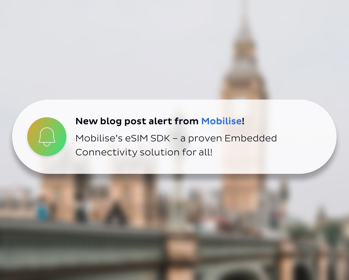 MobiliseGlobal's tweet image. Spending on #eSIM services is soaring and it's a huge opportunity. 👀
However, most companies don't know how to approach eSIM to get a chunk of that sum. The answer is simple: #EmbeddedConnectivity.
Click the link to find out more! 🔗 mobiliseglobal.com/a-proven-embed…