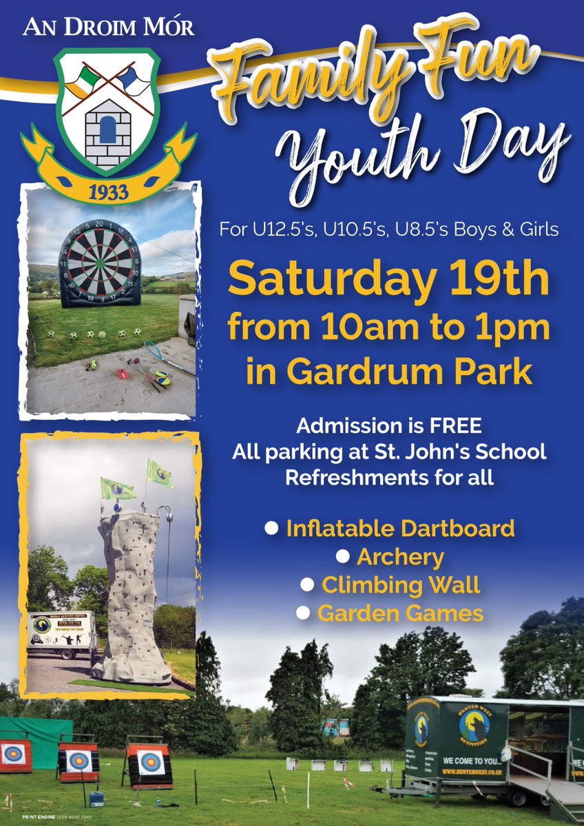 CLG An Droim Mór Naomh Damhnait - Dromore GFC tweet media