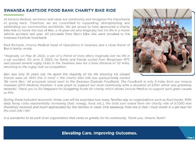 Massive Thank You To <a href="/PaulRichards_9/">Paul Richards</a> Of <a href="/InnoviaMedical/">Innovia Medical</a> For The £300 Charity Bike Ride Donation 🚴‍♂️ 👍<a href="/Be_More_Ben/">Be More Ben</a> ❤️