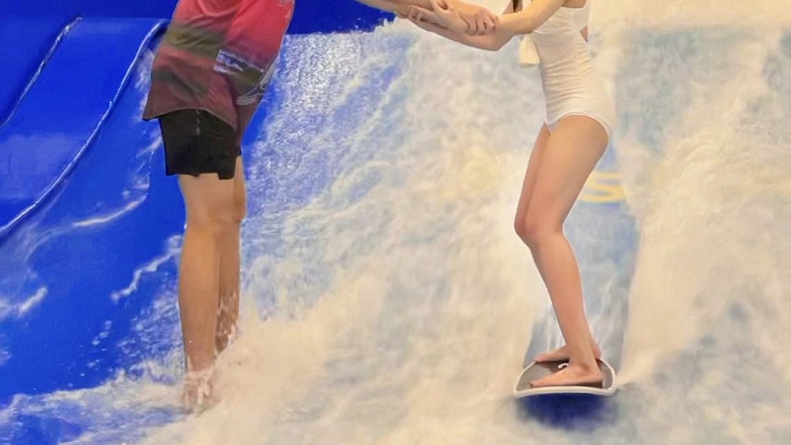 ffkdddkd's tweet photo. I can simulate various wave conditions indoors to challenge myself. https://t.co/33j9BqW204