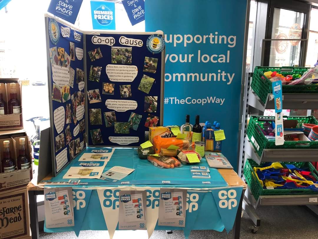 Karen member pioneer  had an excellent morning in Seahouses Coop store promoting membership and our local cause in Seahouses. A big thank you to the amazing team in store who supported the drive at the tills with a bit of healthy competition and fun.   #coopradio 🎉🎉🎉🎉