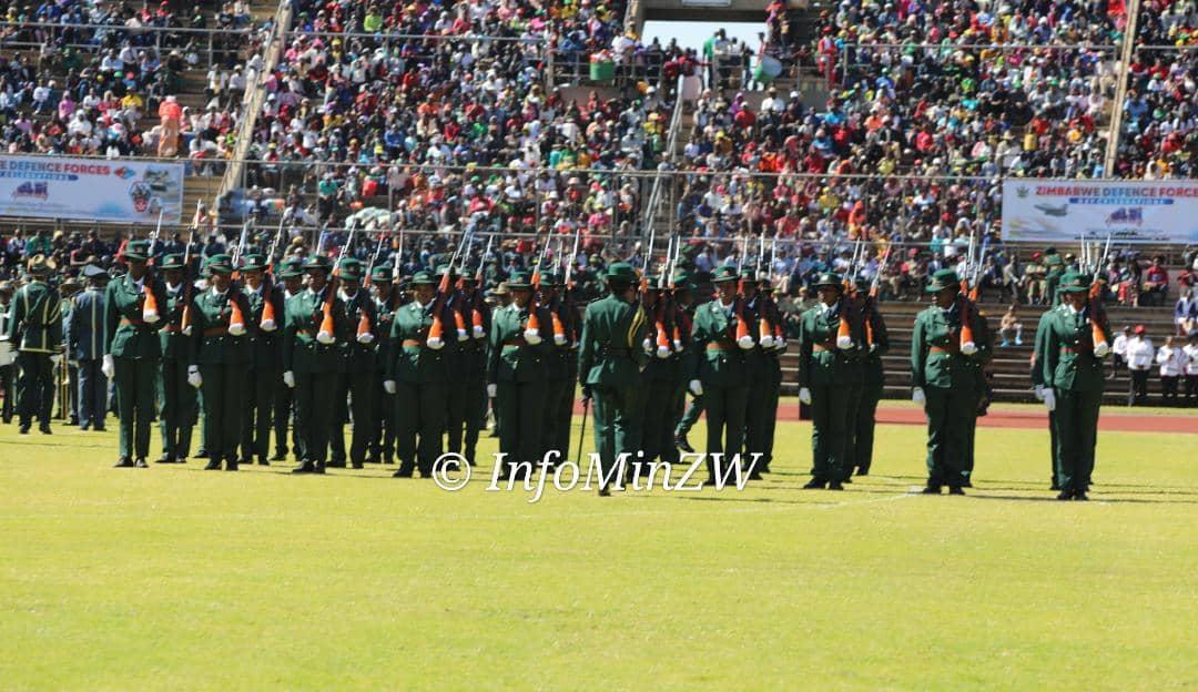 InfoMinZW's tweet image. Zimbabweans celebrate Defence Forces Day in honour of the dedication of the country&apos;s uniformed forces and their commitment to protecting national sovereignty, upholding justice and maintaining law and order.
#DefenceForcesDay2023