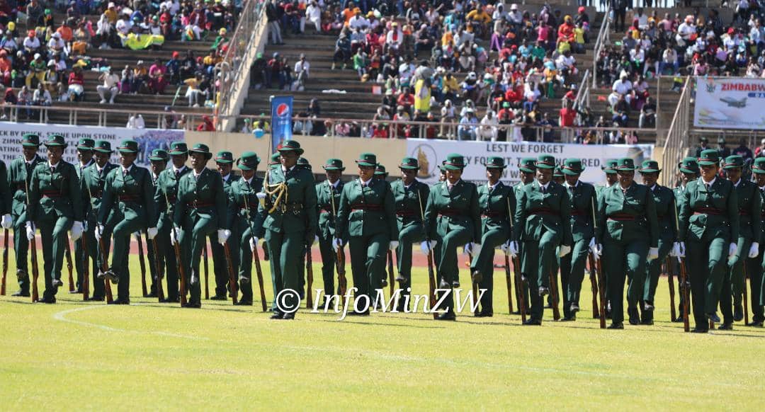 JoiceMujuru1's tweet image. This year&apos;s celebrations are themed:&quot;Brick by Brick, Stone Upon Stone - Zimbabwe Defence Forces: Creating a Conducive Environment for the Attainment of Vision 2030&quot;.
#DefenceForcesDay2023