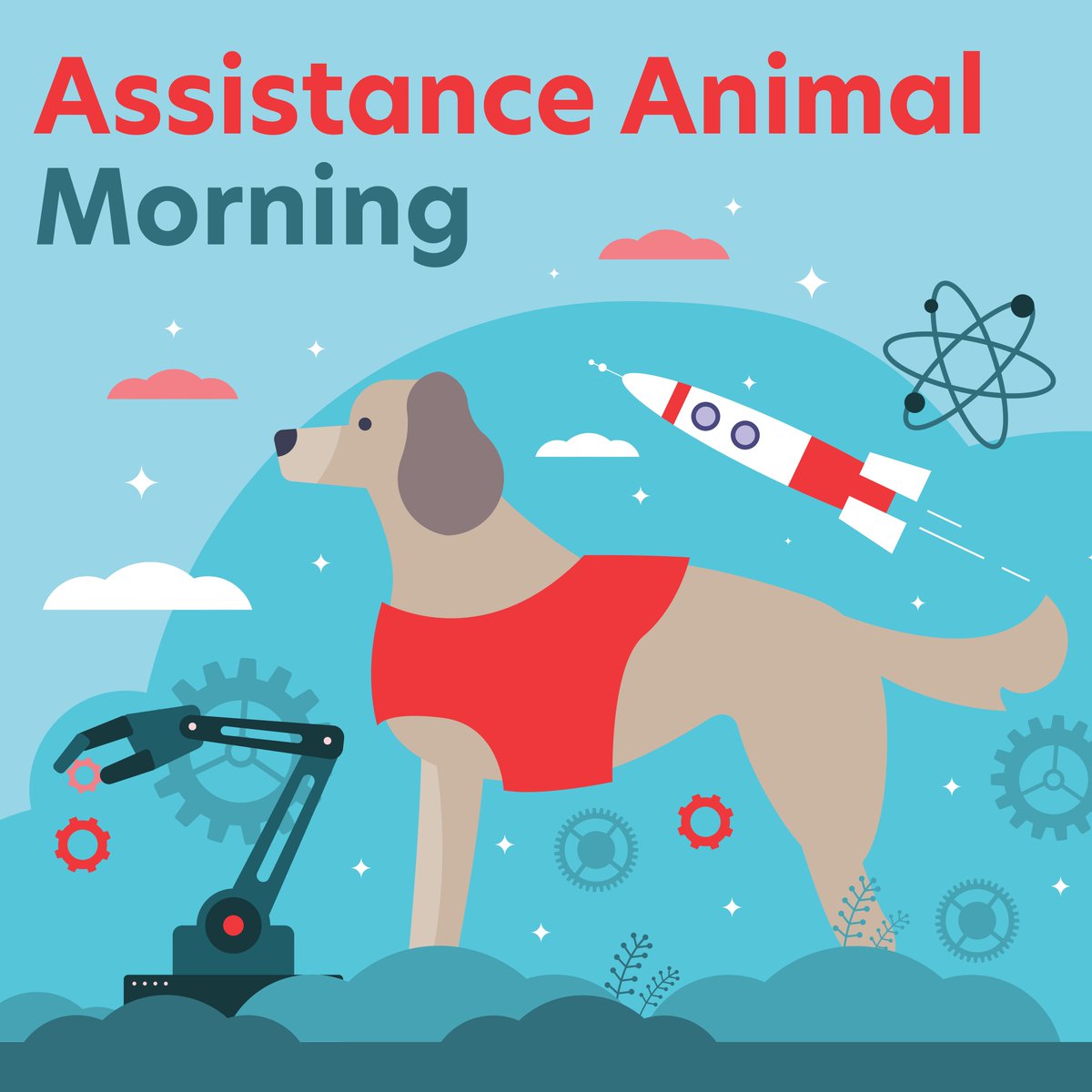Don't miss W5's Assistance Animal Morning  🐾

While assistance animals are always welcome at W5, this morning is an opportunity for those who require an assistance animal to explore W5 during a period of lower capacity.

📆 10 September.

🔗 Book now:  bit.ly/AnimalAssistan…
