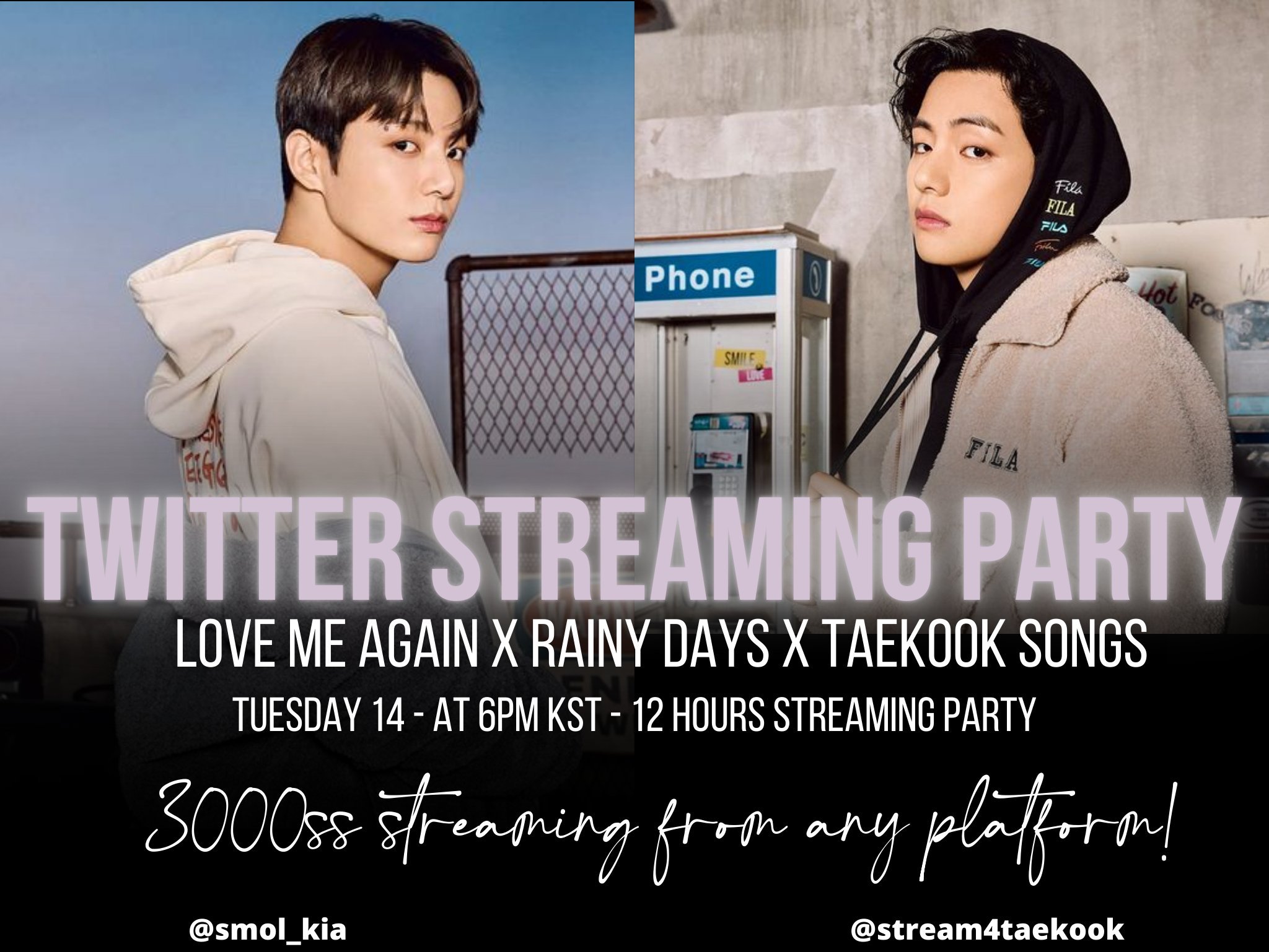 RAINY DAYS WITH V - playlist by Stream for TaeKook