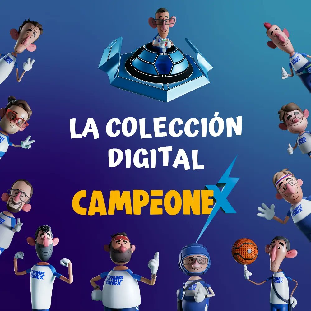 CampeoneX_'s tweet photo. Ya está disponible la Colección Digital de #CampeoneX 
¿A qué esperas? Echa un vistazo y recuerda: Los más rápidos tienen premio! https://t.co/lLYA6pqUSB