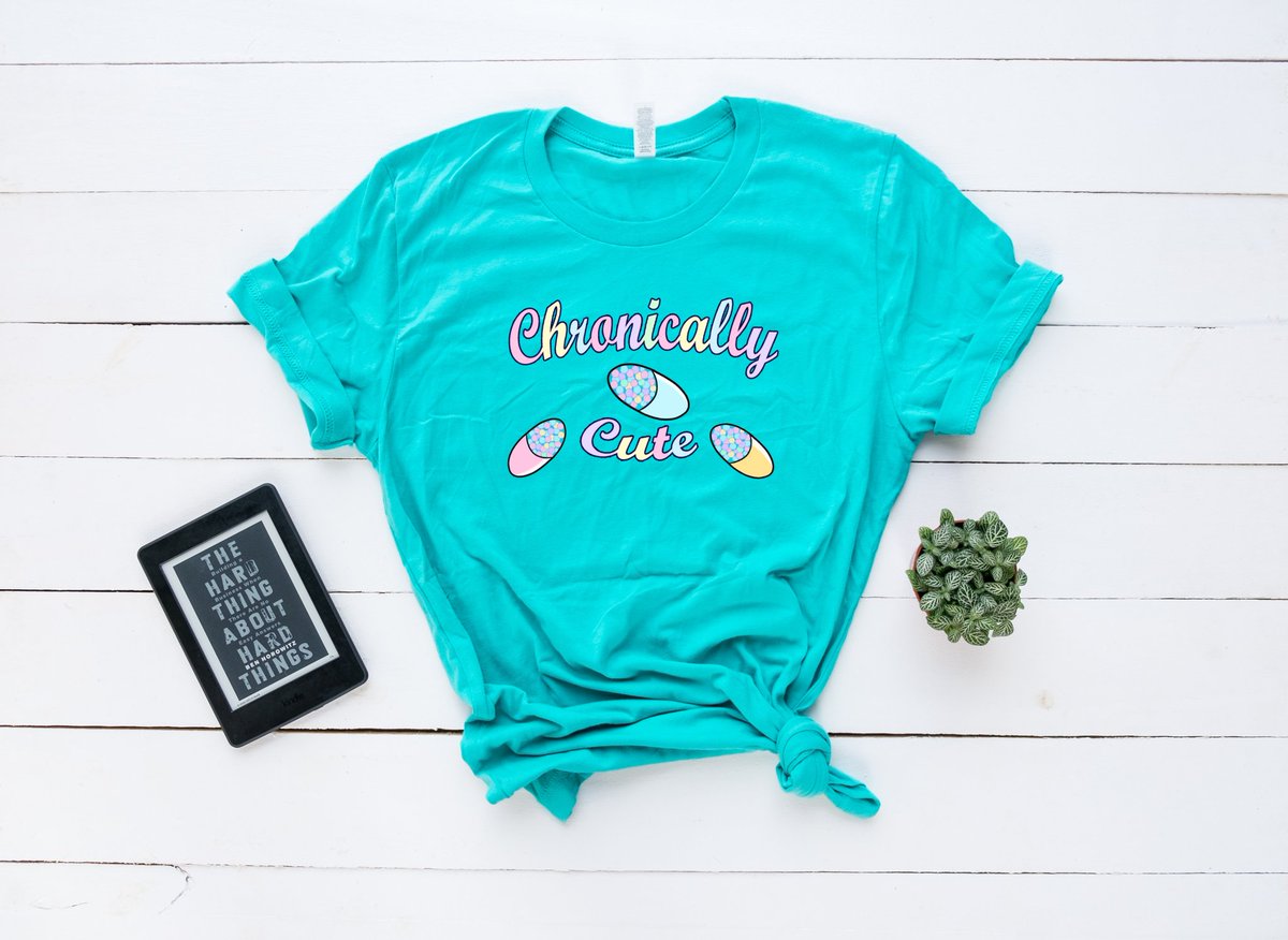 KinkCandy's tweet photo. New t-shirt mini release is now live!  Check 'em out! Just search "chronically cute", "lil calf" and "beary cute" on our website! https://t.co/vwKSAArdVc

Art for Chronically Cute and Beary Cute are by @/ queenpinsart on IG, thr cow is by @/lumpyblanket ON IG. https://t.co/6deKd3K7Rf