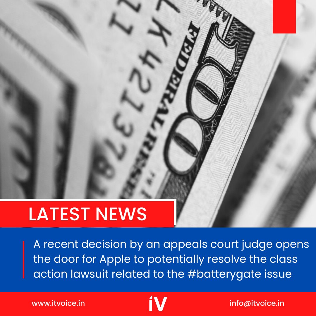In May 2020, U.S. District Judge Edward J. Davila granted initial approval for a class action settlement involving Apple and plaintiffs. 

#BatterygateSettlement #AppleLawsuit #ClassAction #iPhoneBatteryIssue #CompensationForUsers #BatterygateControversy #LegalResolution