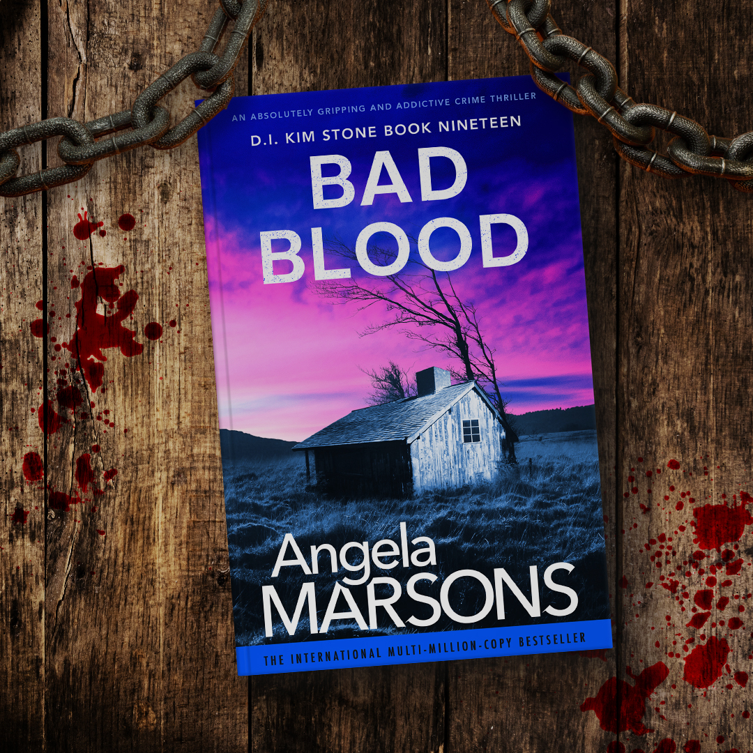 💥 BOOM!!! 💥 We're SUPER EXCITED to share Book 19 in the phenomenal Detective Kim Stone series by @WriteAngie. BAD BLOOD is another astonishingly unputdownable crime thriller we know you'll love! Out on 15th November, available to pre-order now: geni.us/B0CFK57VD9cover