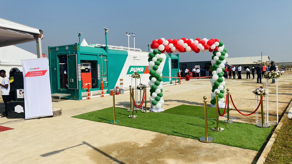 FMwenge's tweet photo. At the Puma Energy Rural Service Station inaugural launch today in Chifunabuli. I hate poverty so much I like to be associated with all efforts towards economic emancipation of citizens. Thanks Puma for the invitation to this unique initiative #Zambia #Nodignityinpoverty https://t.co/gDySYqZ4wd