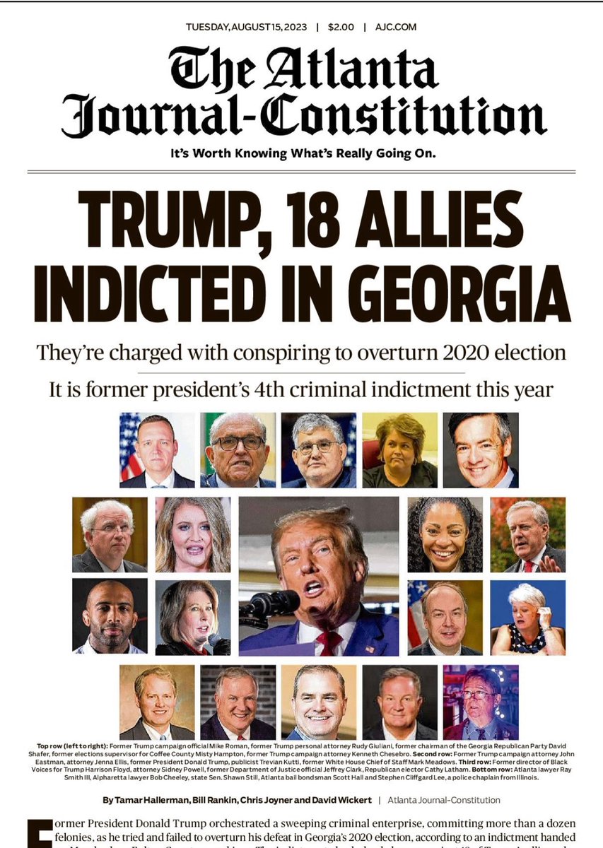 The front page of today’s <a href="/ajc/">Atlanta Journal-Constitution</a>:
