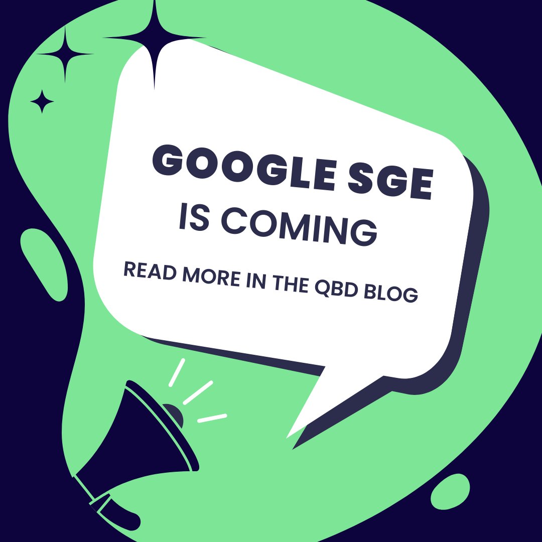 Google has been rumoured to have had 500-plus engineers working on its new Search Generative Experience (SGE).

Read our latest blog: qbd.co.uk/search-is-chan…

#googlesge #searchgenerativeexperience #searchengineoptimisation #getfoundonsearch #qbd