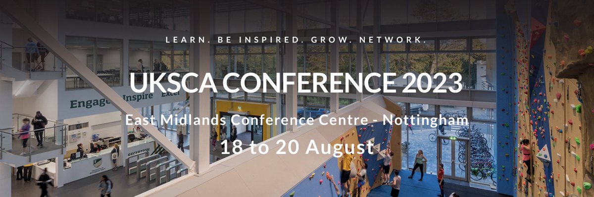 Who is heading to the @UKSCA Conference this year??