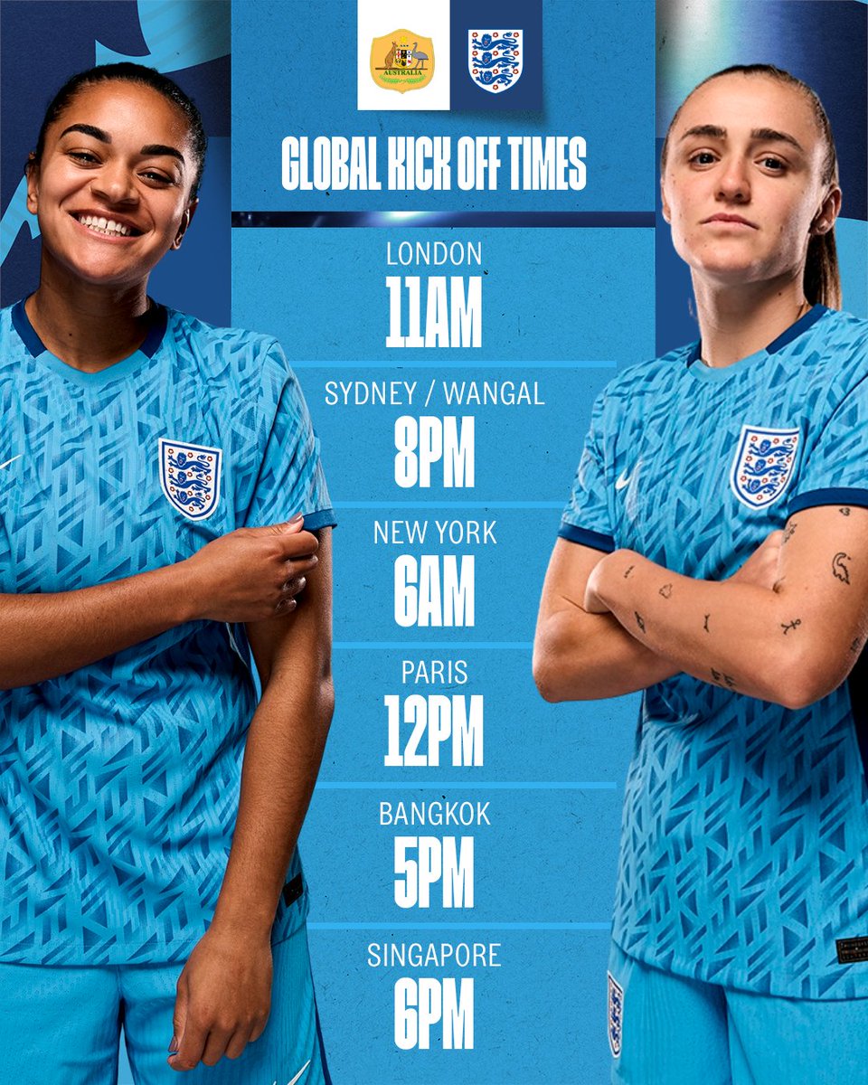 All eyes on our <a href="/FIFAWWC/">FIFA Women's World Cup</a> semi-final 🤩

Where in the world will you be watching from?

For those in the UK, the game will be live on <a href="/BBCOne/">BBC One</a>!