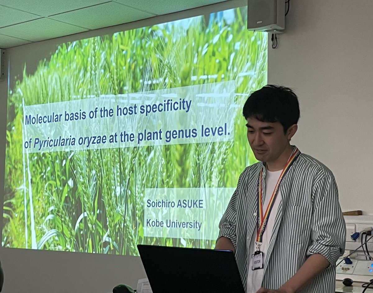 KamounLab's tweet photo. Good to welcome back to Norwich Soichiro @AsukeSoichiro @KobeU_Global ๐ฏ๐ต
Heโs among other things an alum of @TheSainsburyLab Summer School ๐ฌ๐ง #CelebratingAlumni
Soichiro is on his way to ๐ซ๐ท #ICPP2023 @icpp2023 #ScienceIsGlobal https://t.co/Ep4Xa5nFZD