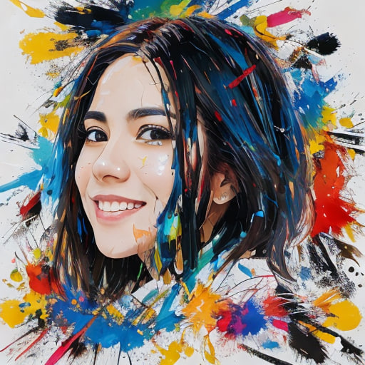 In the dance of color and chaos, Jackson Pollock's art goes beyond the canvas, inviting us to lose ourselves in the wild symphony of his creativity. Let us create an avatar of yourself, which follow the essence of this artist's style.  #Cavatar #AIArt #Web3 #AI