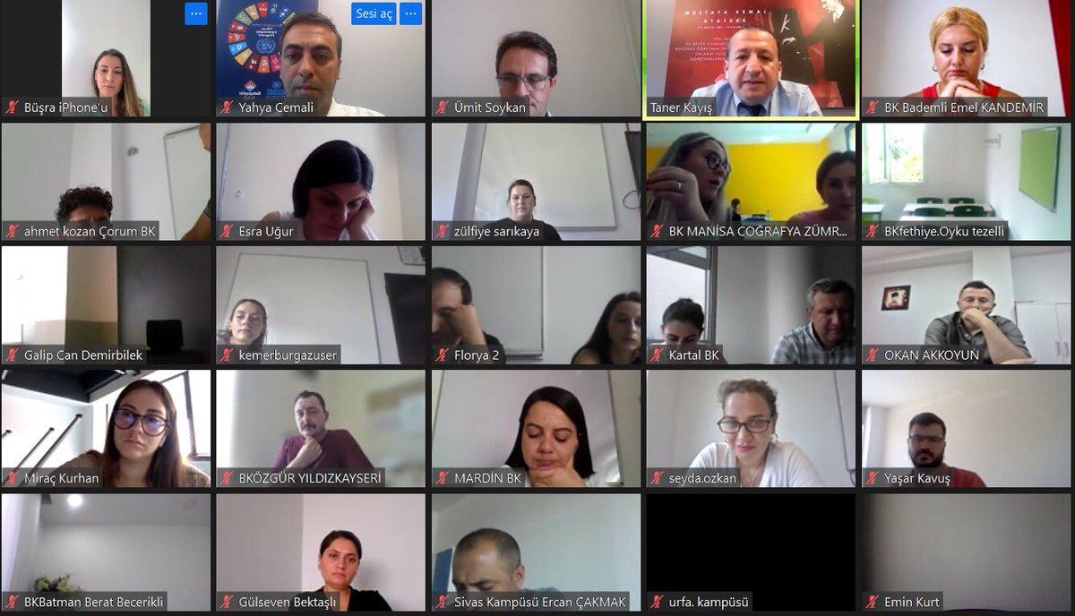 2023 - 2024 eğitim öğretim yılı hizmet içi eğitimlerimiz bölüm başkanlarımızın önderliğinde tüm öğretmenlerimizin katılımı ile başlamıştır. 👏
Zümrelerdeki heyecan, istek, yenilik ve proje önerileleri heyecan vericiydi. 🔥
100. yılda büyük başarılara.
@ozlemdagozlem 
<a href="/ozgeeasln/">Özge ASLAN</a>