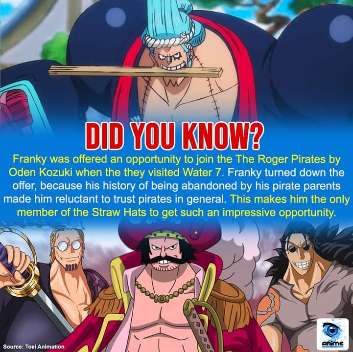 IamRsmeriya77's tweet photo. Franky in Roger pirates group?
#ONEPIECE #ONEPIECE1072 #ONEPIECE1090 #shanks #anime #joyboy @OnePieceAnime @onepiecedaiIys #Luffy #FukraaInsaan #OMG2Movie #INDvsWI #naruto #gear5 @badal_bnftv @itsweebcentral #animecloud #shanks #zoro #naruto #bleachtybw https://t.co/snDo6M6fDn